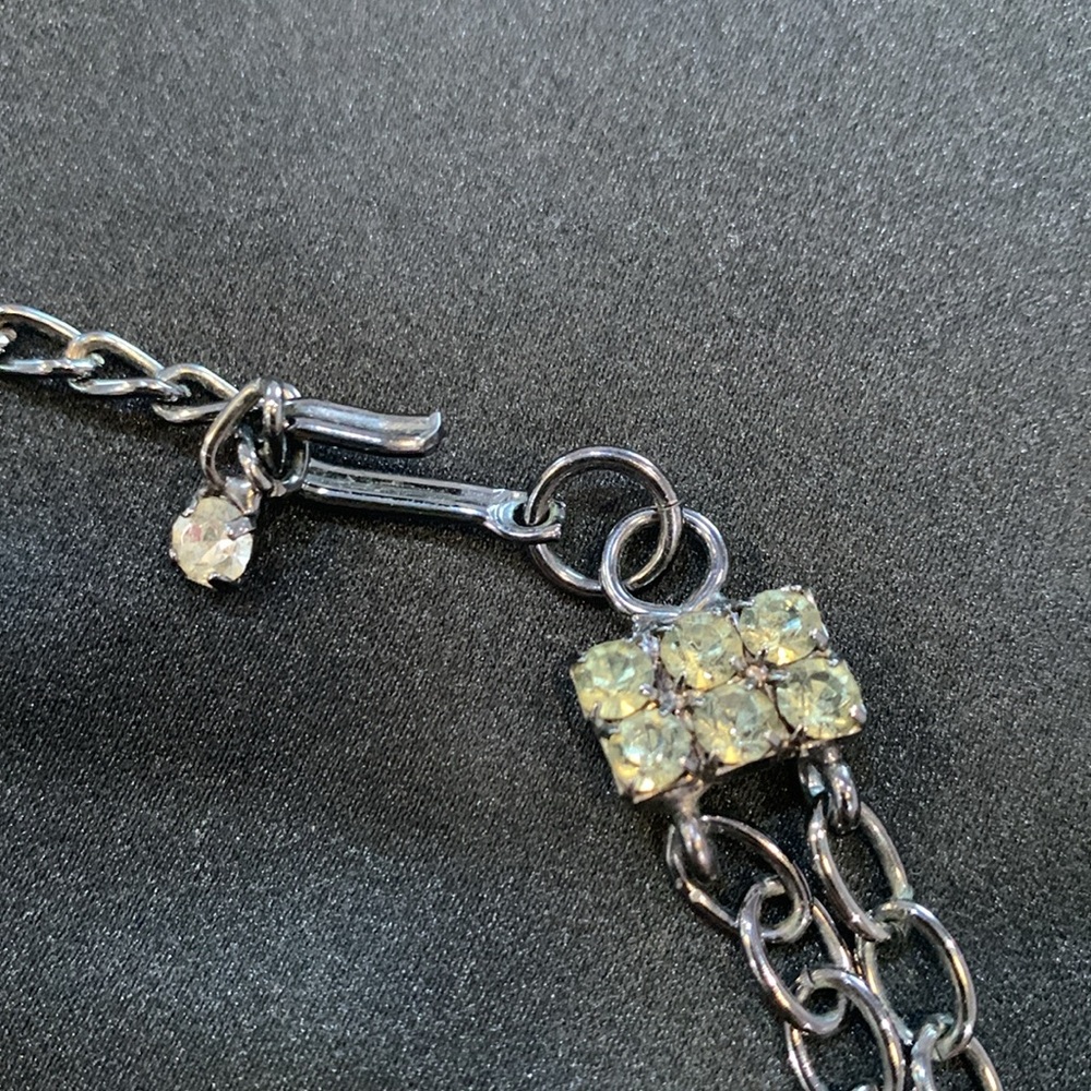 Kenneth Jay Lane Multi-Color Rhinestone Statement Necklace - Picture 7 of 15